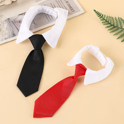 Corbata Navideña Ajustable para Mascotas con Patrón de Copos de Nieve - Image 11