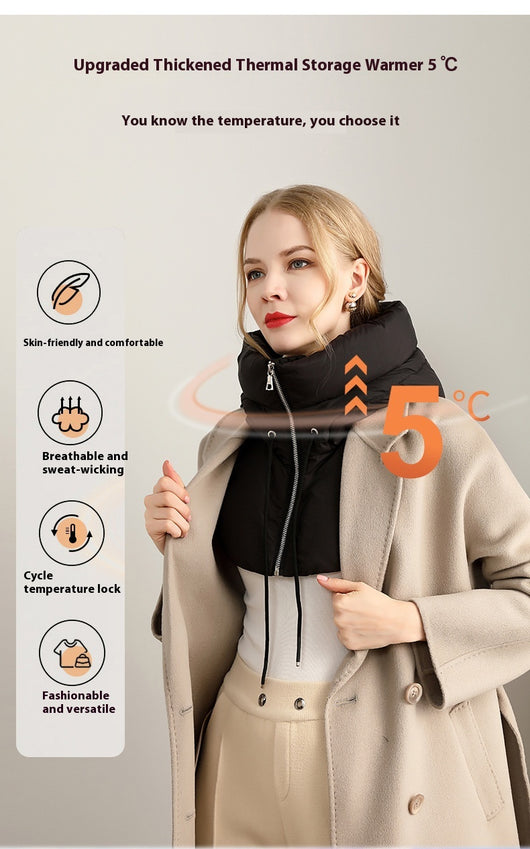 Abrigo Acolchado Unisex con Plumón de Ganso y Capucha - Image 17