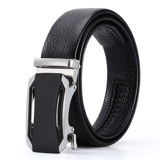 Cinturón de Cuero para Hombre con Hebilla Automática - Image 29