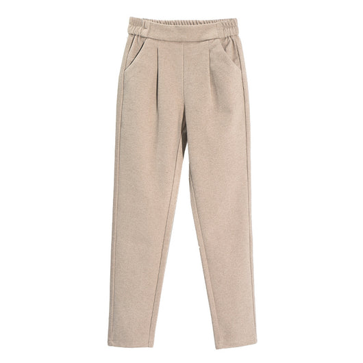 Pantalones de Lana Holgados y Ligeros para Mujer - Image 5