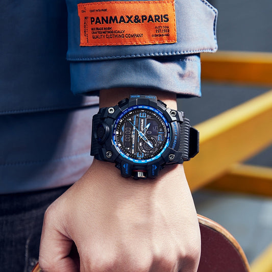 Reloj Deportivo Multifuncional con Luz Nocturna para Estudiantes