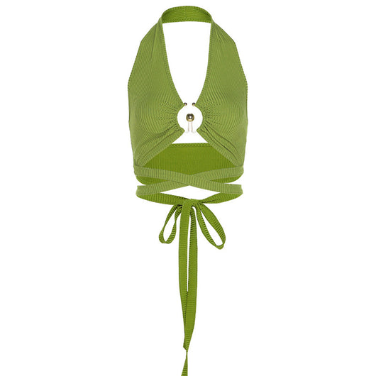 Top Halter Hueco Sexy para Mujer - Image 13