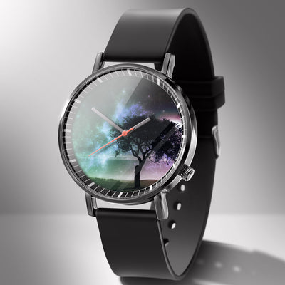Reloj de Negocios Calavera Cielo Estrellado Cuarzo Blanco - Image 10