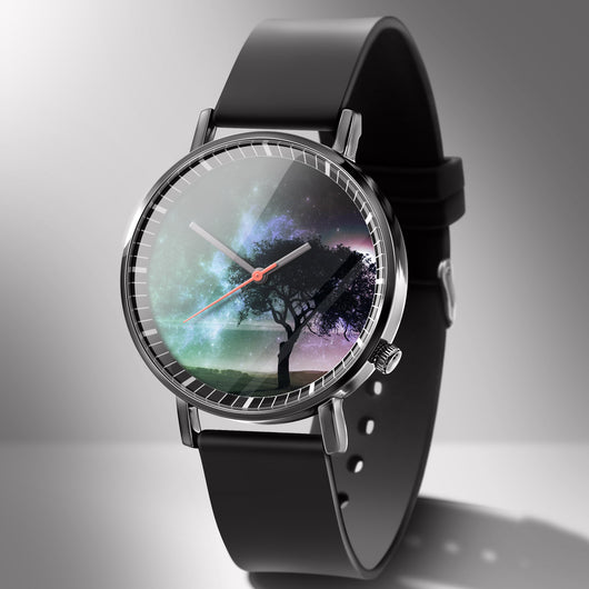 Reloj de Negocios Calavera Cielo Estrellado Cuarzo Blanco - Image 10