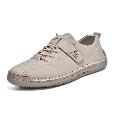 Botas Cortas para Hombre Talla Grande con Costura a Mano - Image 11