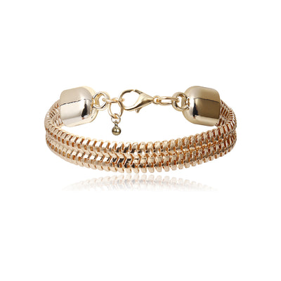 Pulsera de Perlas Incrustadas con Cadena Elegante - Image 11