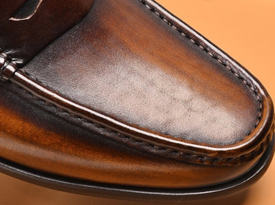Zapatos Casuales de Cuero Transpirable para Hombre - Image 14
