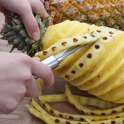 Pelador y Cortador de Piña en Acero Inoxidable - Herramienta de Cocina Multifuncional - Image 8