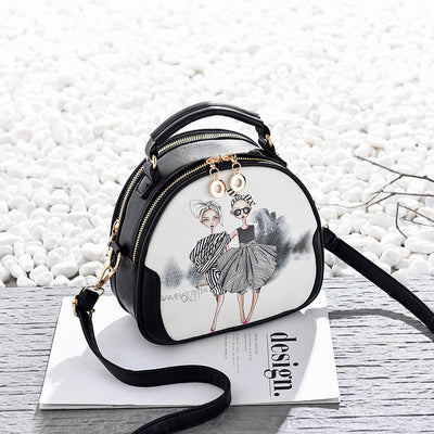 Bolso Bandolera Preppy de Cuero Suave - Estilo Trendy - Image 3