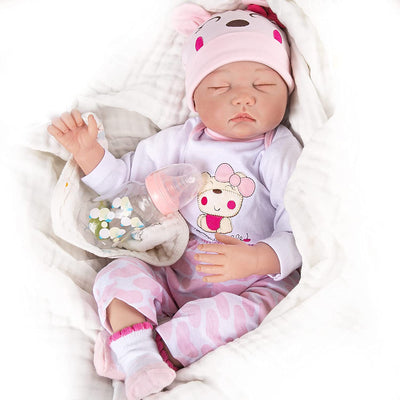 Muñeca Reborn de Plástico Suave con Diseño Cartoon Creativo - Image 12