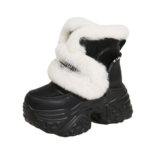 Botas de Nieve para Mujer con Suela Gruesa y Forro de Felpa - Image 5