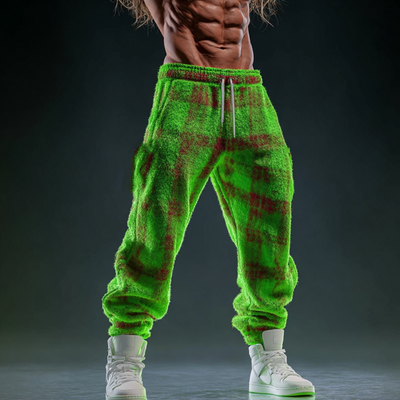Pantalones de Chándal Casuales con Estampado y Cordón Ajustable para Hombre - Image 16