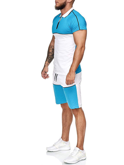 Conjunto Deportivo de Verano para Hombre con Combinación de Colores - Image 41