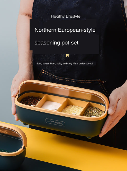 Organizador de Especias con Tapa - Caja de Almacenamiento para Cocina - Image 16