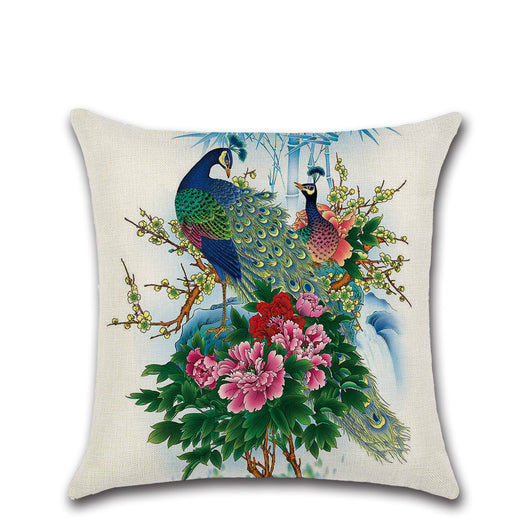 Funda de Almohada Decorativa Estampada