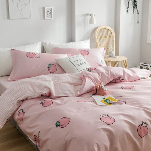 Juego de Cama Coreano Twill de 4 Piezas - Image 18