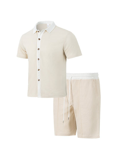 Conjunto de Vacaciones para Hombre: Camisa y Pantalones Cortos - Image 25