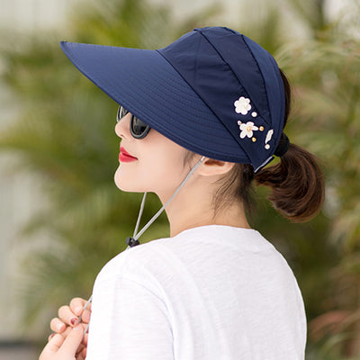 Gorra Visera Vacía Perla Verano con Protección Solar - Image 3