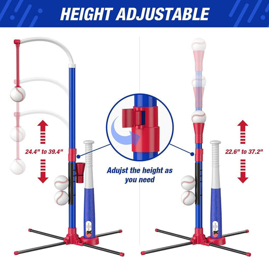 Máquina de Béisbol Automática Ajustable para Niños - Image 14