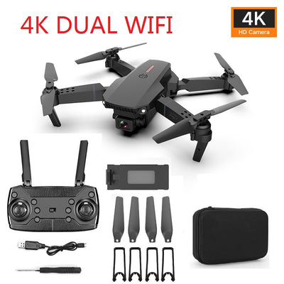 Dron Cuadricóptero Plegable Full HD con Cámara Aérea - Image 17