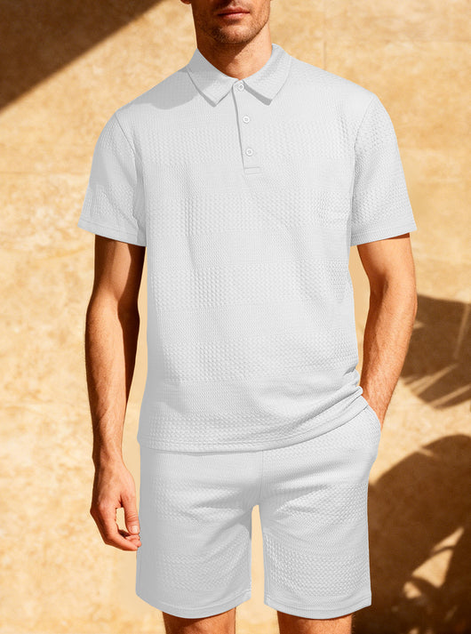 Conjunto Deportivo Hombre Jacquard Suelta Comodidad Total - Image 30