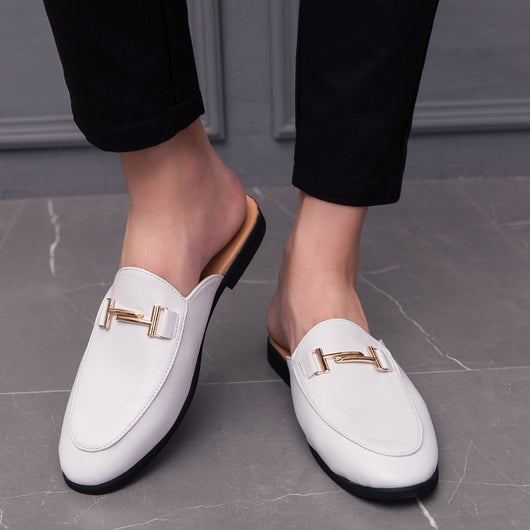 Pantuflas Cerradas Estilo Británico - Sandalias Casuales sin Tacón - Image 3