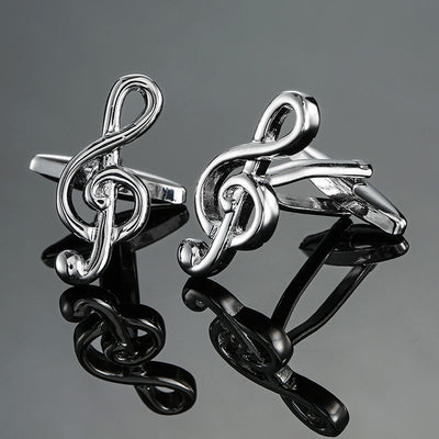 Gemelos de Notas Musicales en Latón - Colección Brass Music Series - Image 10