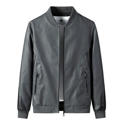 Chaqueta Otoñal Holgada para Hombre Talla Grande Estilo Papá - Image 11