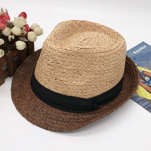Sombrero Rafia Coreano Estilo Playa - Protección Solar Premium - Image 4