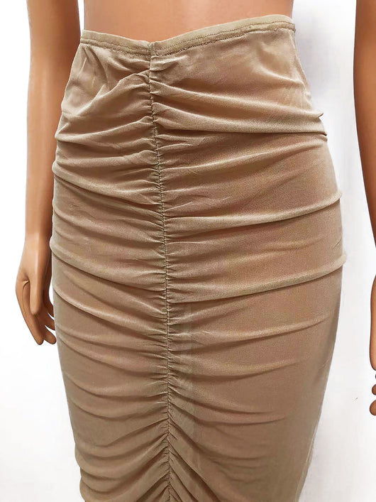 Falda Sensual de Malla Transparente Cintura Alta - Image 11