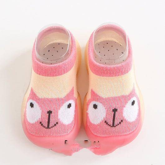 Zapatos Infantiles de Estilo Coreano con Suela Suave para Interior - Image 3