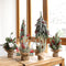Árbol de Navidad Miniatura de Escritorio con Adornos Pequeños