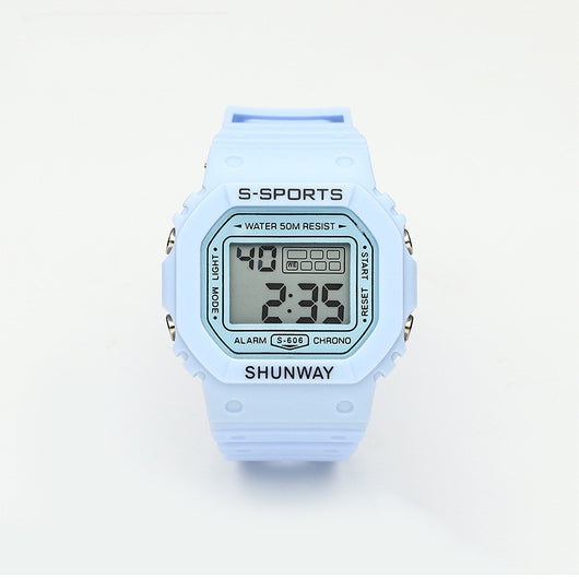 Reloj Electrónico Cuadrado Luminoso Resistente al Agua para Estudiantes - Image 9