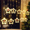 Warm White Star Ring European Round Plug