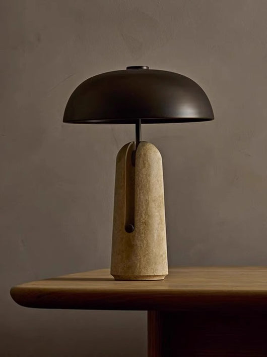 Lámpara de Mesa Seta de Piedra - Diseño Minimalista Creativo - Image 6