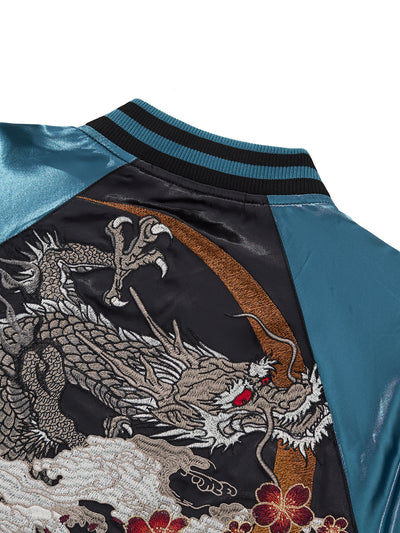 Chaqueta Casual de Tendencia Nacional con Bordados Estilo Chino - Image 5