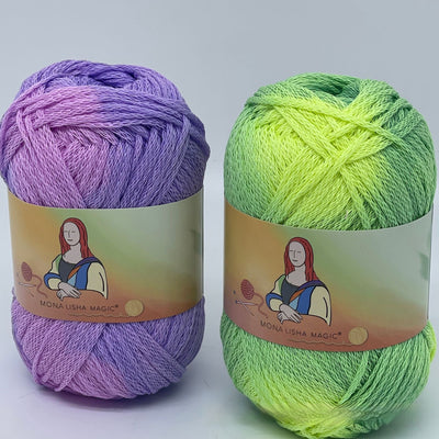 Bolas de Lana de Algodón Puro con Cambio de Temperatura para Tejido DIY - Image 2