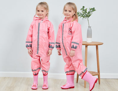 Impermeable Infantil Ecológico 2 en 1 con Pantalón Integrado - Image 11