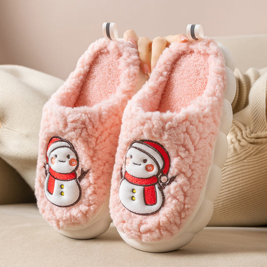 Pantuflas Snowman Térmicas para Pareja - Cómodas, Antideslizantes y Abrigadas - Image 14