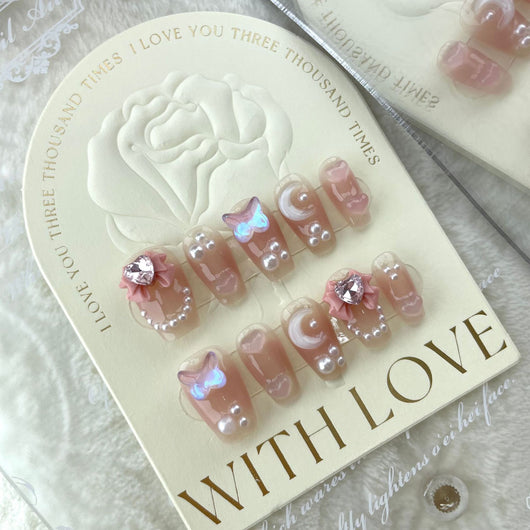 Parches de Uñas con Acabado Mariposa - Image 7