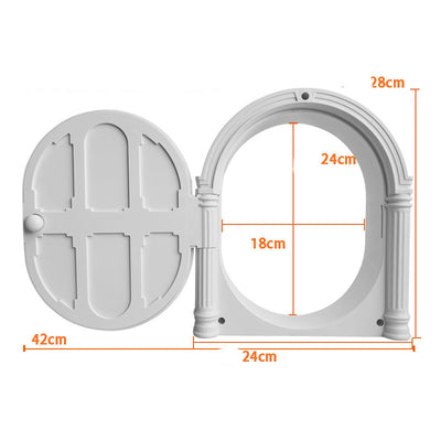 Puerta Automática para Mascotas con Control Direccional de Entrada y Salida - Image 11