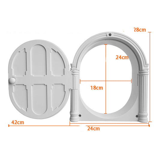 Puerta Automática para Mascotas con Control Direccional de Entrada y Salida - Image 11