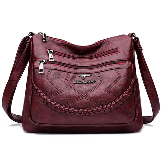 Bolso de Hombro de Cuero Suave para Mujer - Capacidad Extra Grande - Image 7