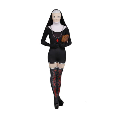 Malla Integral de Spandex Negro para Actuación y Danza - Image 7