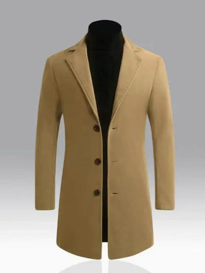 Abrigo Slim Fit con Solapa Europea - Corte Moderno y Elegante - Image 17