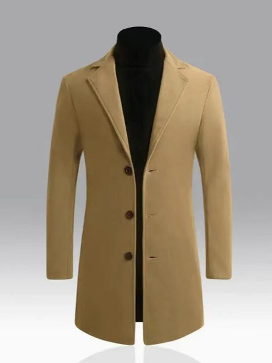 Abrigo Slim Fit con Solapa Europea - Corte Moderno y Elegante - Image 17
