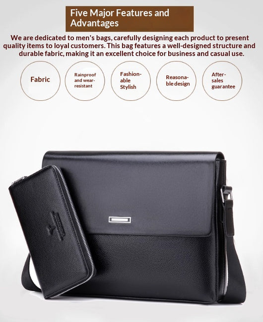 Bolsa de Cuero Premium para Hombre: Negocios y Casual - Image 12