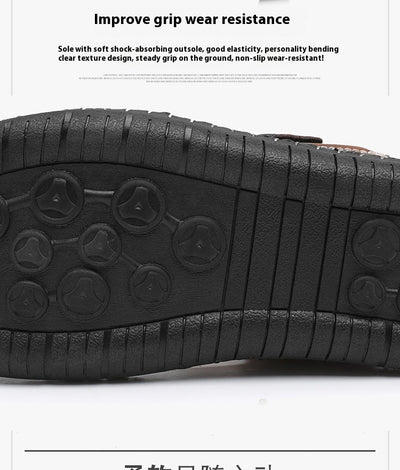 Sandalias de Cuero para Hombre Estilo Casual Moderno - Image 16