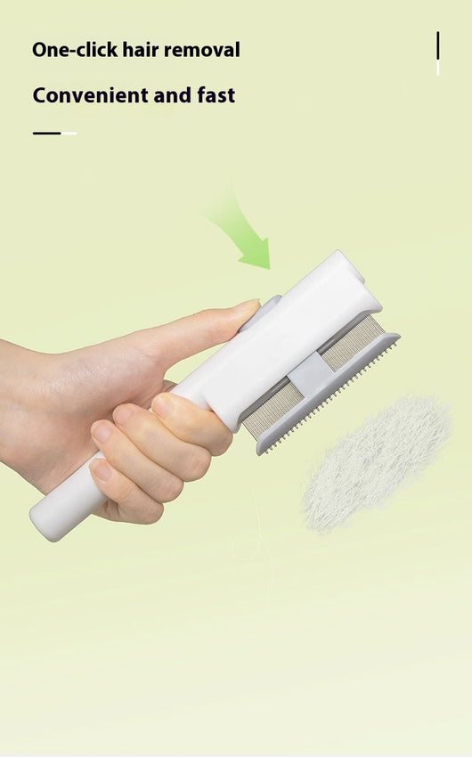 Peine Deslanador para Gatos - Removedor de Nudos y Pelo de Un Click - Image 19