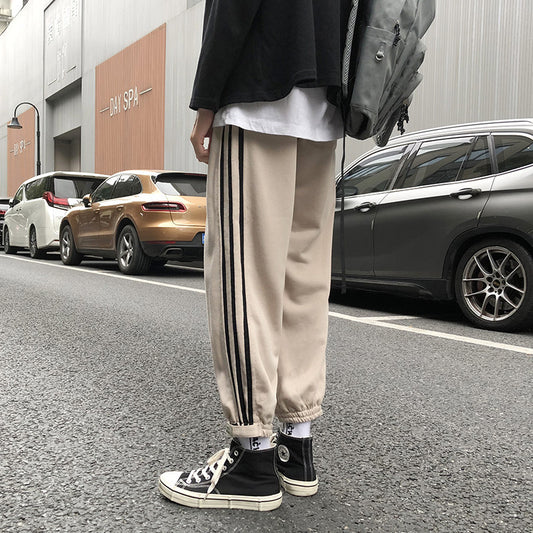Pantalones Casuales Gruesos de Terciopelo Plus Hombre Estilo Coreano Tendencia - Image 2